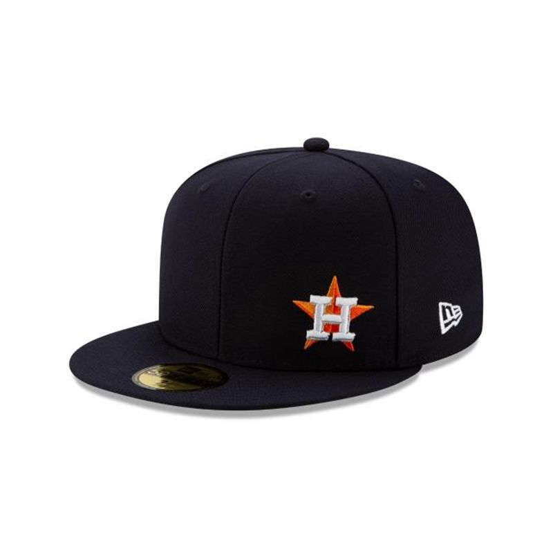 MLB Houston Astros Flawless 59Fifty Fitted (ZAN4438) - Blue New Era Caps